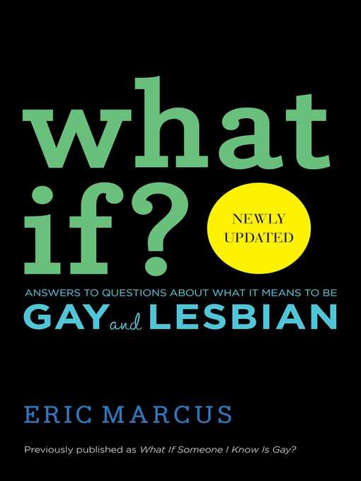Title details for What If? by Eric Marcus - Wait list